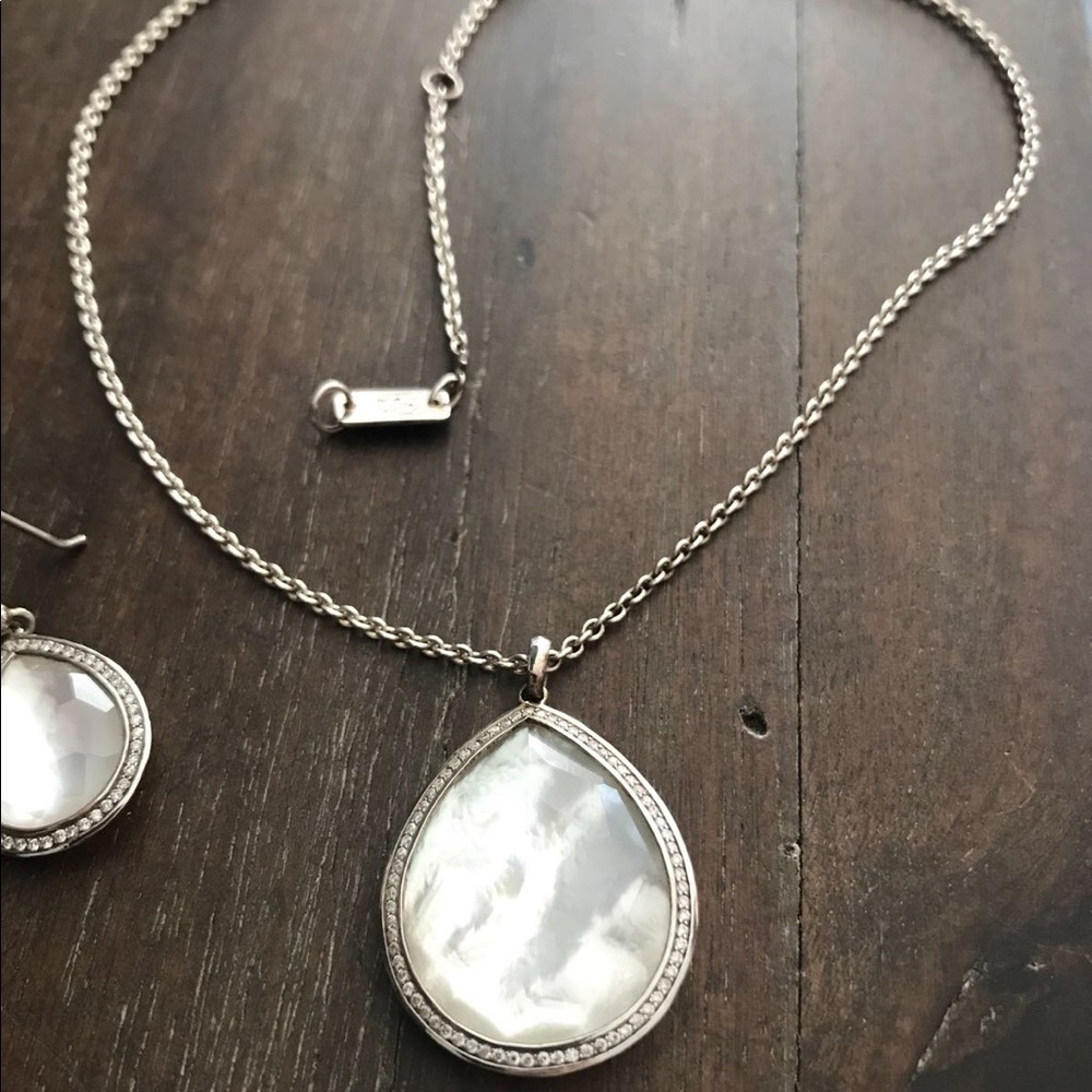 Ippolita 925 necklace and earrings